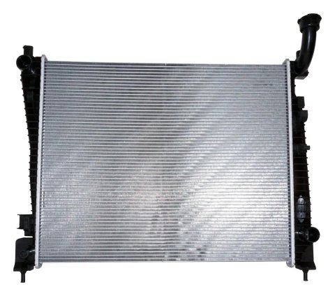 Crown Automotive Radiators 55038001AH Radiator, Crossflow, Aluminum/Plastic, Natural, Dodge, Jeep, Each