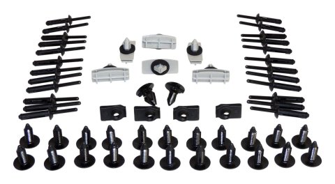 Crown Automotive Fender Flare Components 5KHK Components, Hardware Kit for 2007-2018 Jeep JK Wrangler