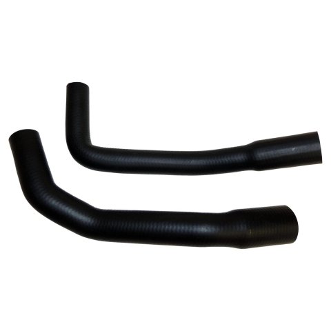 Crown Automotive Fuel Filler Hoses for 1981-1986 CJ7 - 5362158K Tank Neck Hoses, Rubber, Black, Jeep, Set