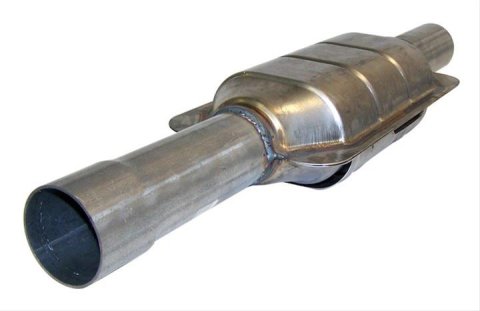 Crown Automotive Catalytic Converters 52019480AD Converter, 2.50 in. Slip Fit Inlet, 2.25 in. Slip Fit Outlet, Jeep, Each