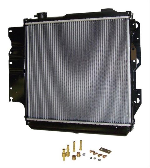 Crown Automotive Radiators 52080183 Radiator, Crossflow, Aluminum/Plastic, Natural, Jeep, Each