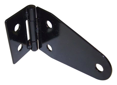 Crown Automotive Hood Hinges 55016588 Hinge, Steel, Black EDP Coated, Jeep, Each