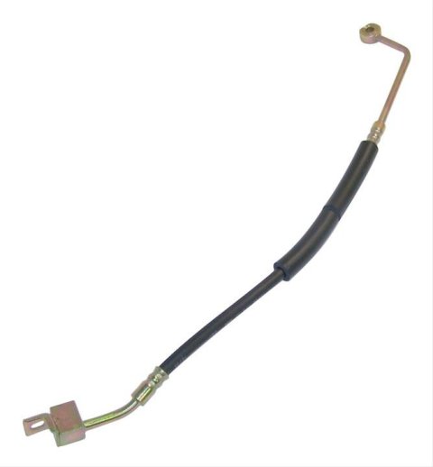 Crown Automotive Brake Hoses for 2002-2007 LIBERTY - 52128312AA Hose, Assembled, Rubber, 22.00 in. Length, Passenger Side Front, Jeep, Each
