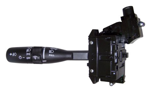 Crown Automotive Multi-Function Switches 56042302AG Turn Signal Switch, Multi-Function, Labeled, Plastic, Black, Jeep, Each