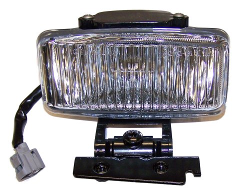 Crown Automotive Fog Lamps 55055275AB Lamp, Driver Side Only, White Bulb, Clear Lens, Jeep, Each