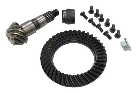 Crown Automotive Ring and Pinion Gear Installation Kit Combos 68004094AB Dana 30 4.10 Gears Gears, 4.10:1 Ratio, 26-spline, Reverse Rotation, Kit, Front, 30, Jeep,