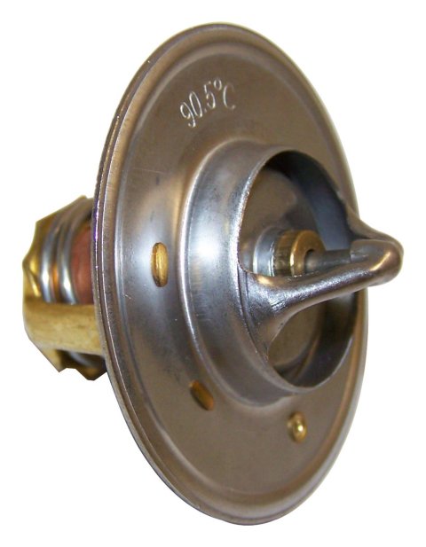 Crown Automotive Thermostats 83501426T Thermostat, 195 degrees, Standard-flow, Copper/Stainless Steel, Dodge, Jeep, Each