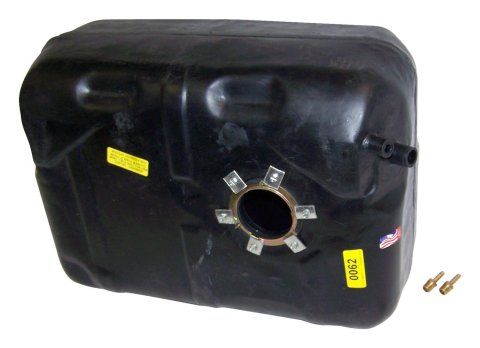 Crown Automotive Fuel Tanks for 1987-1990 WRANGLER - 83502960PL Tank, 15 Gallons Capacity, Polyethylene, Black, Jeep, Each