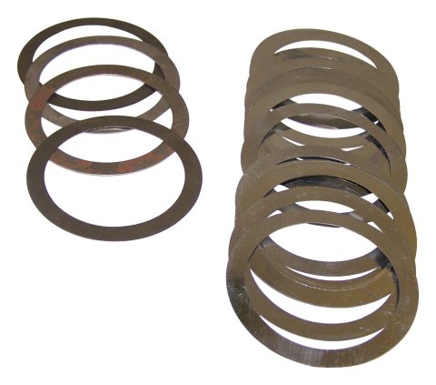 Crown Automotive Differential Shims J0806483 Shims, Carrier Type, Steel, Dana 44, Dana 53, Jeep, Set
