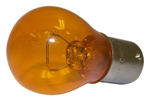 Crown Automotive Light Bulbs L01295NA Bulb, Front Turn Signal Position, 1295, Incandescent, Amber, Jeep, Each