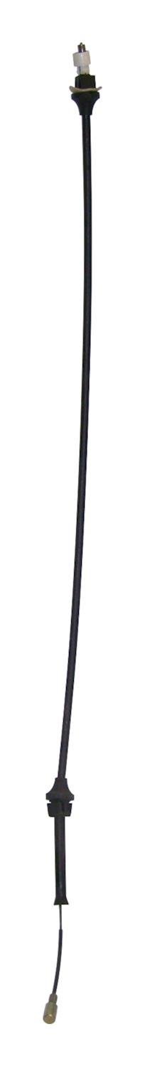 Crown Automotive Accelerator Cables for 1983 CJ5, 1983-1986 CJ7, 1983-1985 SCRAMBLER - J5364684 Cable, Pull Style, Black Plastic Jacket, Jeep, 2.5L, Each