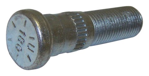 Crown Automotive Wheel Studs for 1978-1988 J20 - J8124804 Stud, Left or Right, Front, Silver, Metal,