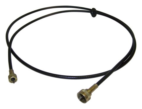 Crown Automotive Speedometer Cables J5353092 Cable, Female Threads, Black Plastic Jacket, 91.00 in. Cable Length, Jeep, Each