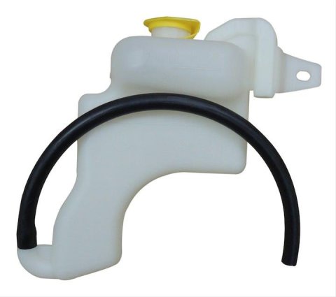 Crown Automotive Coolant Reservoirs 5058156AI Reservoir, Bolt-in, Plastic, White, Dodge, Jeep, Each