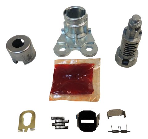 Crown Automotive Door Lock Cylinder Kits 68045151AA Cylinder, Cylinder, Left, Dodge, Jeep, Ram, Each