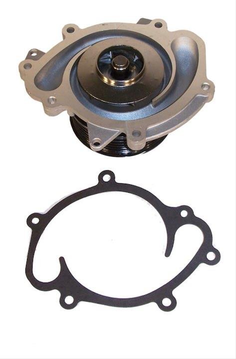 Crown Automotive Mechanical Water Pumps for 2007-2008 SPRINTER 3500, 2500, 2007-2009 GRAND CHEROKEE - 5175580AA Pump, Mechanical, Standard-volume, Aluminum, Natural, Clockwise Rotation, Each