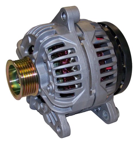 Crown Automotive Alternators for 1999-2004 GRAND CHEROKEE - 56041322 Alternator, Nippondenso Case Style, 12 V, 136 amps, Internal Regulator, Serpentine Pulley, Jeep, 4.0L, Each