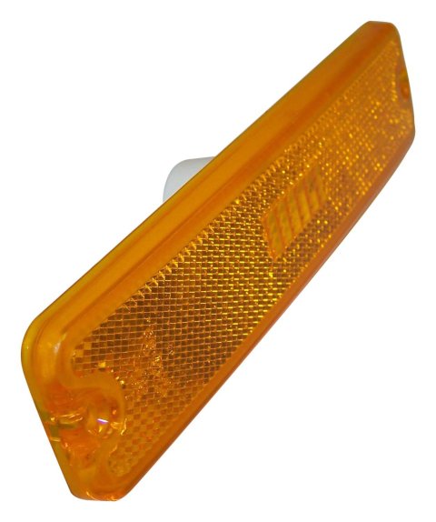 Crown Automotive Marker Light Lenses for 1987-1995 WRANGLER - 56001424 Lens, Front, Stock Style, Amber, Jeep, Each