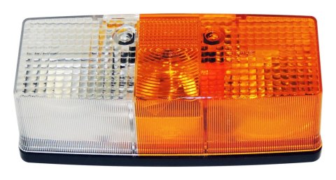Crown Automotive Parking Light Assemblies for 1987-1995 WRANGLER - 56003010 Lamp Assembly, Amber/Clear Lens, Passenger Side, Export, Jeep, Each