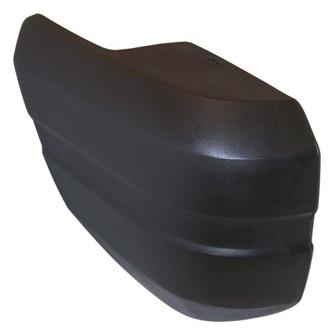 Crown Automotive Bumper End Caps 55234544 Cap, Front Right, Black, Plastic, Jeep, Each