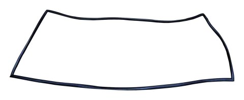 Crown Automotive Weatherstripping Seals 55235391AB Windshield Molding, Rubber, Black, Jeep, Each