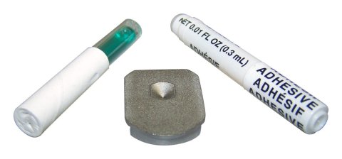 Crown Automotive Rear View Mirror Mounting Bracket Kits J3657374 Bracket, Button, Steel, Natural, Jeep, Kit