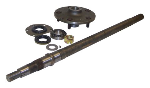 Crown Automotive Direct-Fit Axle Shaft Assemblies 8127071K Assembly, Rear Passenger Side, Bolt-in, 29-spline Inner, Steel, AMC Model 20, Jeep, Each