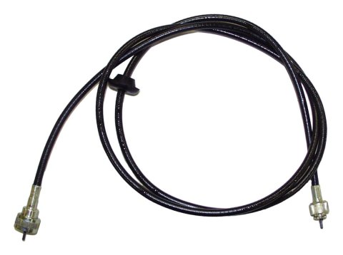 Crown Automotive Speedometer Cables J5752281 Cable, Female Threads, Black Plastic Jacket, 77.00 in. Cable Length, Jeep, Each