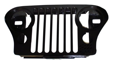 Crown Automotive Grilles J5752656 Grille, Steel, Paintable, Jeep, Each