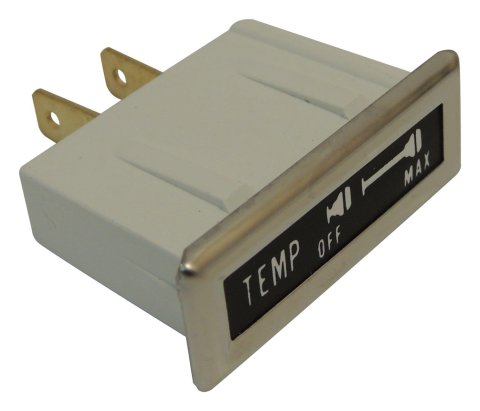 Crown Automotive Climate Control Dash Light Assemblies for 1976-1983 CJ5, 1976-1986 CJ7, 1981-1985 SCRAMBLER - J5752816 Assembly, Temperature Control, Bezel and Lens, Jeep, Each