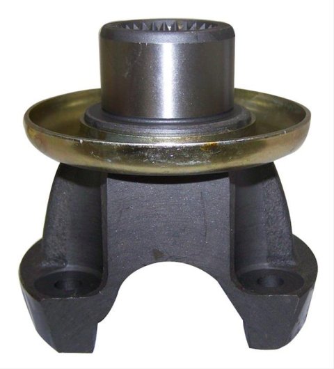 Crown Automotive Driveshaft Yokes for 1987-2001 CHEROKEE - 4446494 Yoke, Transfer Case Location, 26-spline Inner, Steel, Spicer 1310 U-joint Style, Front, New Process 231, Each
