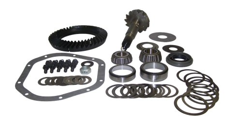 Crown Automotive Ring and Pinion Gear Installation Kit Combos J8134219 Dana 44 3.31 Gears Gears, 3.31:1 Ratio, 26-spline, Standard Rotation, Kit, 44, Jeep,