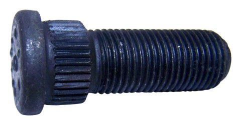 Crown Automotive Wheel Studs J5353025 Stud, Black, Steel, 1/2 in.-20 Right Thread, Jeep, Each