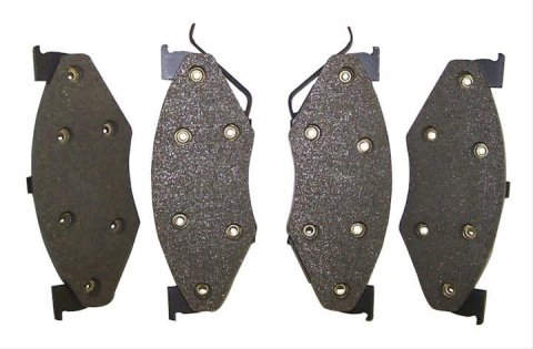 Crown Automotive Brake Pads 4383397 Pads, Semi-metallic, Front, Chrysler, Dodge, Plymouth, Set