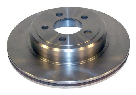 Crown Automotive Brake Rotors 4779209AC Rotors, Solid Surface, Steel, Natural, Rear, Chrysler, Dodge, Each
