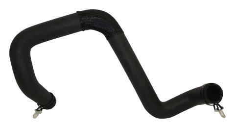 Crown Automotive Radiator Hoses 55111395AC Hose, Lower, Rubber, Black, Jeep, Each