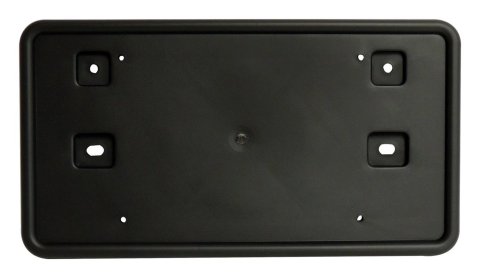 Crown Automotive License Plate Brackets 68080450AA Bracket, Plastic, Black, Jeep, Each