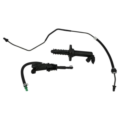 Crown Automotive Clutch Master Cylinder and Slave Kits 52060132K Hydraulic Kit for 2007-2011 Jeep JK Wrangler LHD