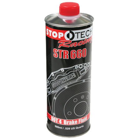 StopTech STR 660 Brake Fluid 501.00002 Fluid, 660, DOT 4, 500 ml, Each