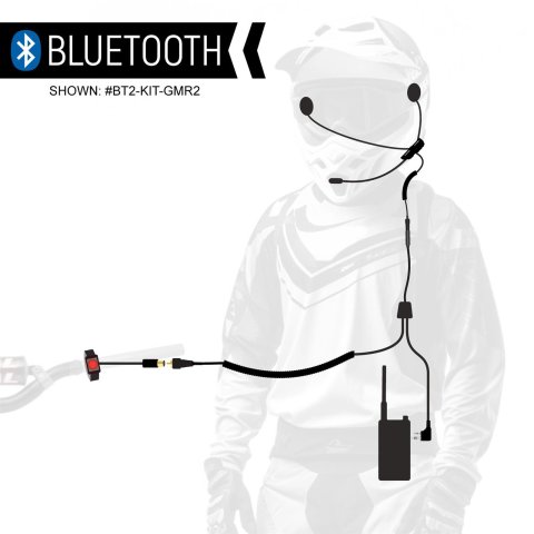 Rugged Radios Two Way Radio Components BT2-KIT-V3 CONNECT BT2 Bluetooth Moto Kit