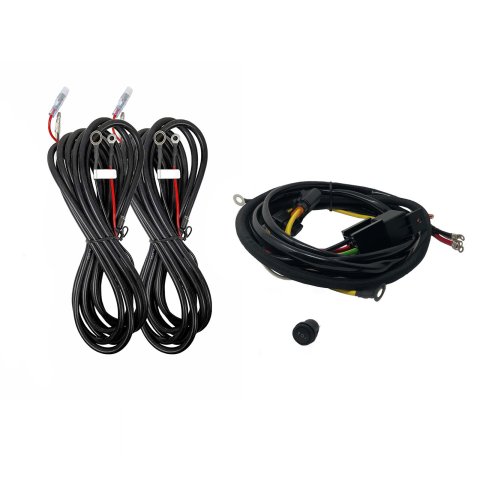 KC HiLiTES Auxiliary Light Wiring Harnesses 92406 Profile SideCast Four-Light Kit - Platform One - 03-23 Lexus GX/Toyota LC