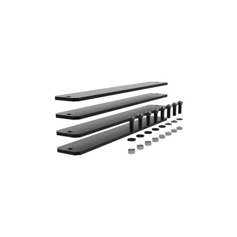 KC HiLiTES Light Covers 92500 Platform One Side Delete Plates