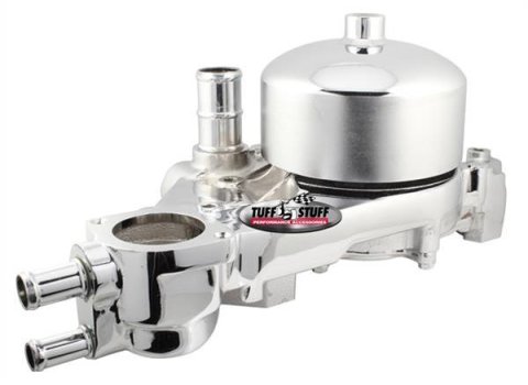 Tuff Stuff Performance Standard-Volume Water Pumps 1310B Pump, Mechanical, Standard-Volume, Counterclockwise, Aluminum, Polished, Chevy, Pontiac, 5.7L LS, Each