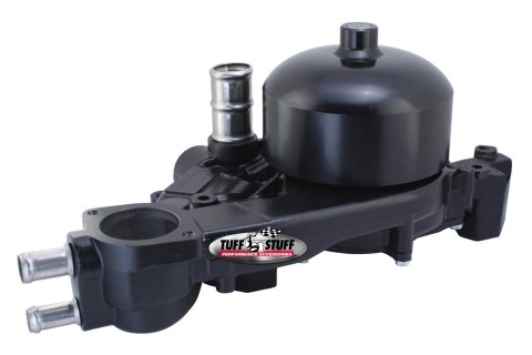 Tuff Stuff Performance Standard-Volume Water Pumps 1310D Pump, Mechanical, Standard-Volume, Counterclockwise, Aluminum, Black, Chevy, Pontiac, 5.7L LS, Each
