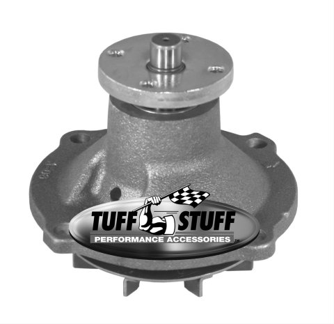 Tuff Stuff Performance Supercool Water Pumps 1317N Pump, Mechanical, High-Volume, Iron, Natural, Chrysler, Dodge, Plymouth, R, RB, 361, 383, 413, 400, 426, 440, Each