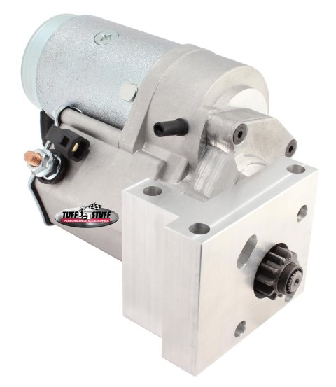 Tuff Stuff Performance Gear Reduction Starters 13510 Starter, Mini, Reduction, Staggered Mounting, Natural, Chevy, Small Block, Big Block, Each
