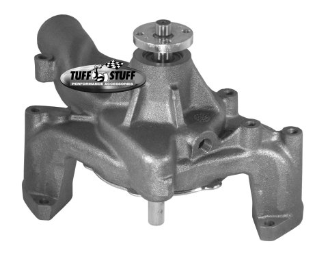 Tuff Stuff Performance Supercool Water Pumps 1421N Pump, Mechanical, High-Volume, Iron, Natural, Ford, Mercury, FE, 390/427/428, Each