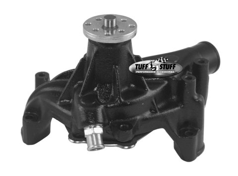 Tuff Stuff Performance Supercool Water Pumps 1449NC Pump, Mechanical, High-Volume, Iron, Black, Chevy, Small Block, Long Pump, Each