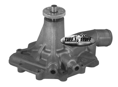 Tuff Stuff Performance Standard-Volume Water Pumps 1504N Pump, Mechanical, Standard-Volume, Iron, Natural, Oldsmobile V8, Each