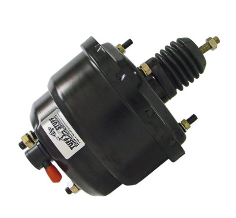 Tuff Stuff Performance Brake Boosters 2222NC Power Booster, 7 in. Diameter, Black Powdercoated, Dual Diaphram, Each